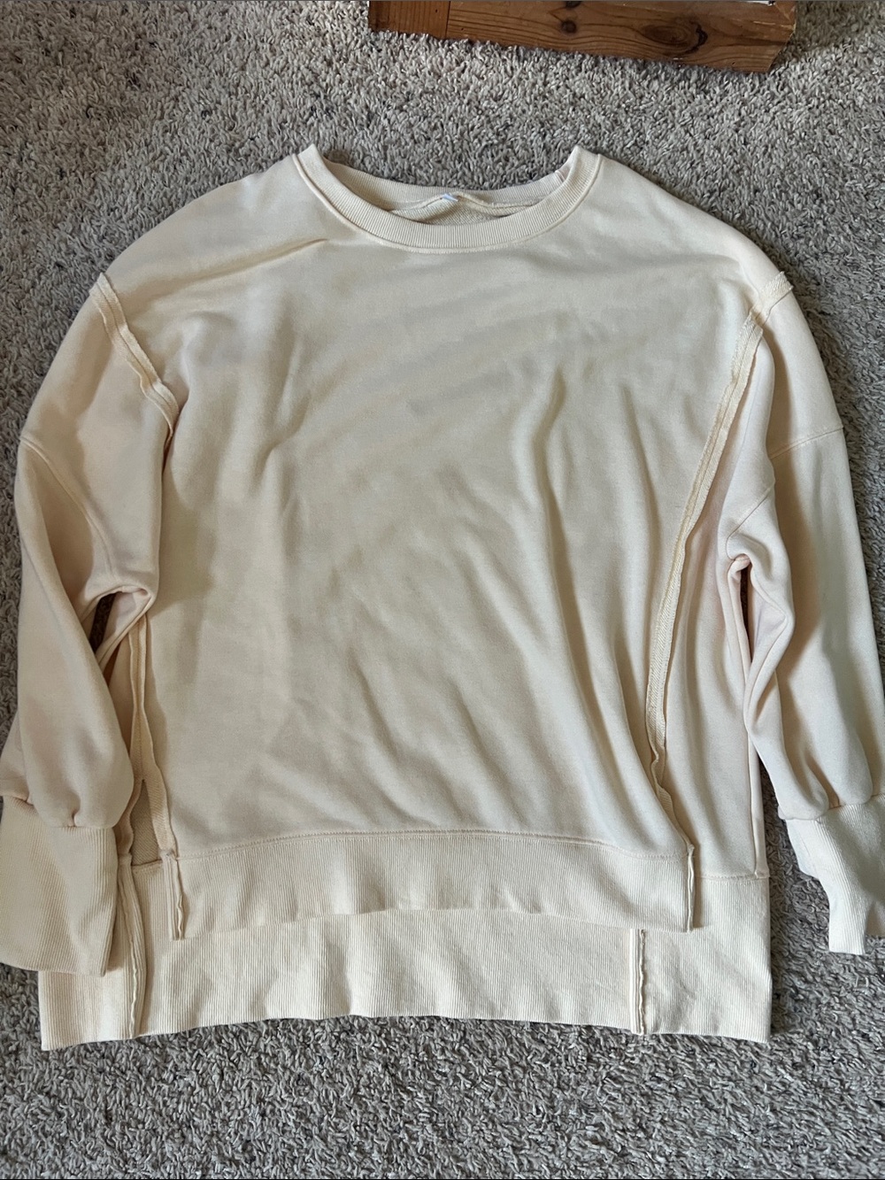 Butter yellow Crewneck Sweater